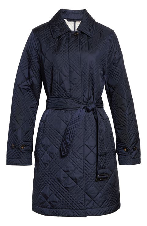 Darliston Iconic Check Quilted Trench Coat