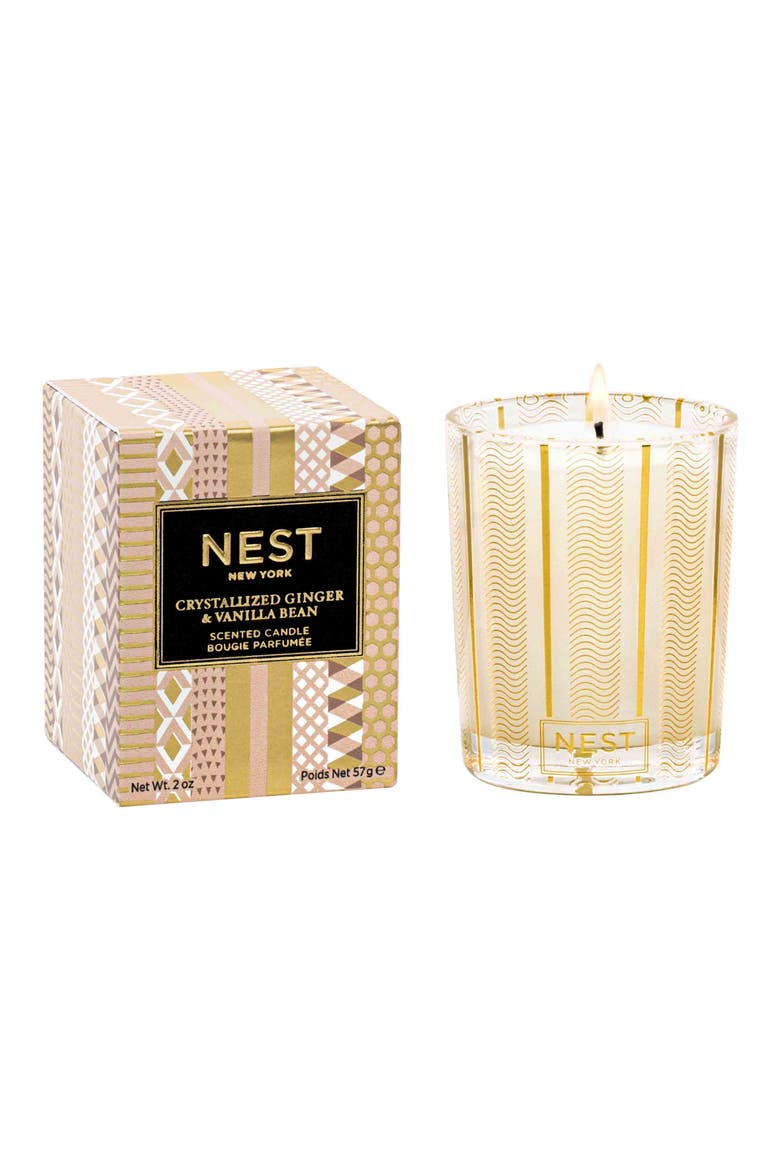 Crystallized Ginger & Vanilla Bean Candle (Limited Edition), Alternate, color, NO COLOR