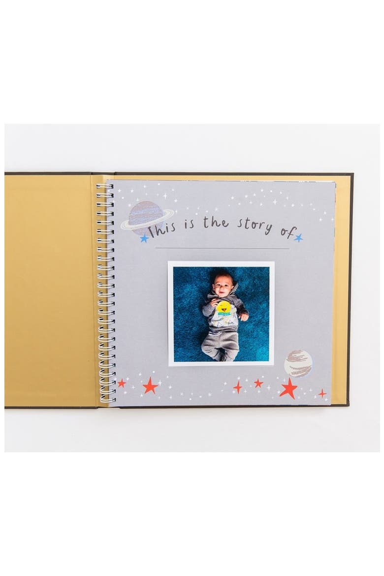 Special Edition: Golden Stargazer Baby's First Year Memory Book, Alternate, color, BLACK