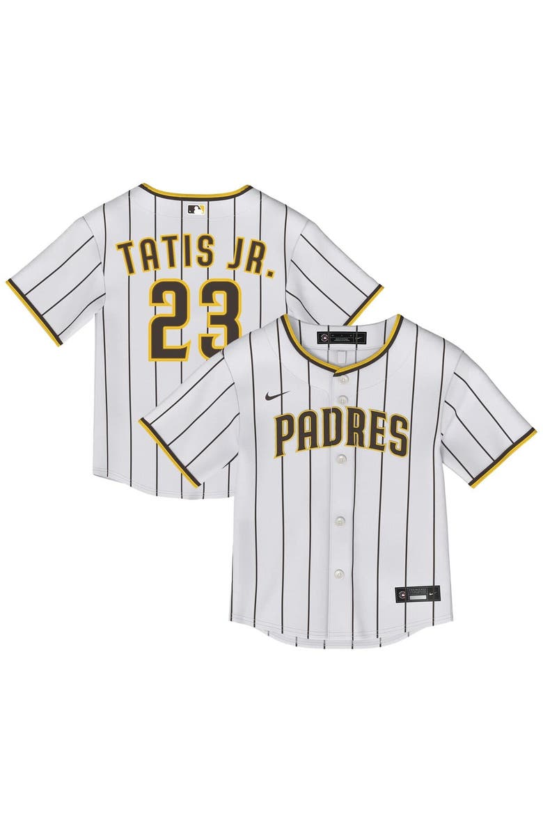 Nike Toddler Nike Fernando Tatis Jr. White San Diego Padres Home Replica 2.0 Player Jersey, Main, color, 