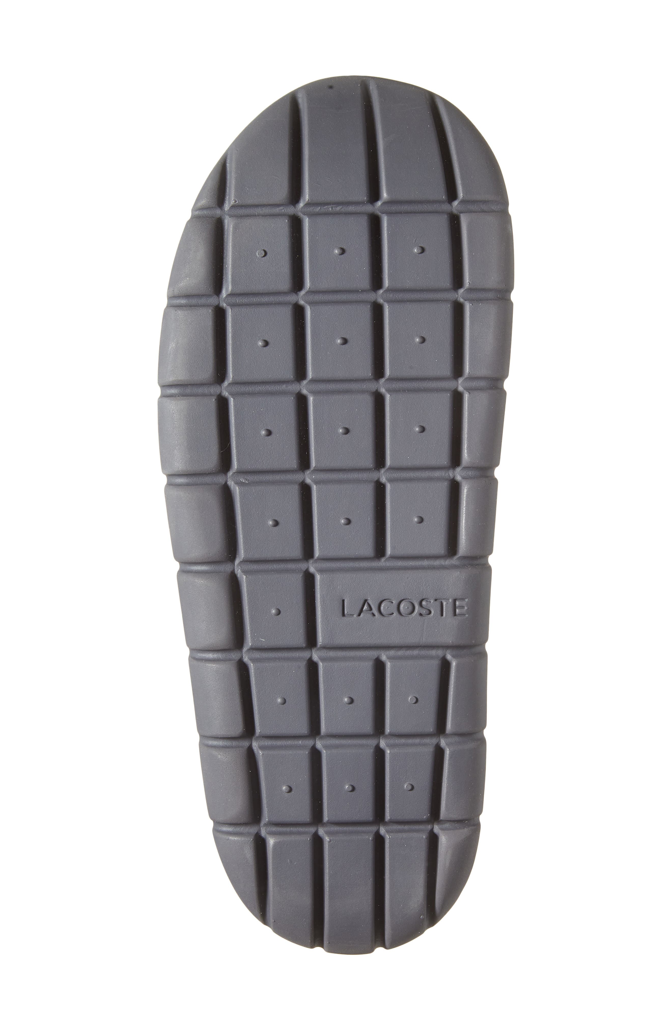 Lacoste Serve 2 Slipper, Alternate, color, Brown/ Dark Grey