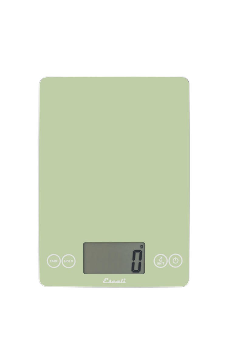 ESCALI Arti Classic Glass Digital Scale, Main, color, Classic Green