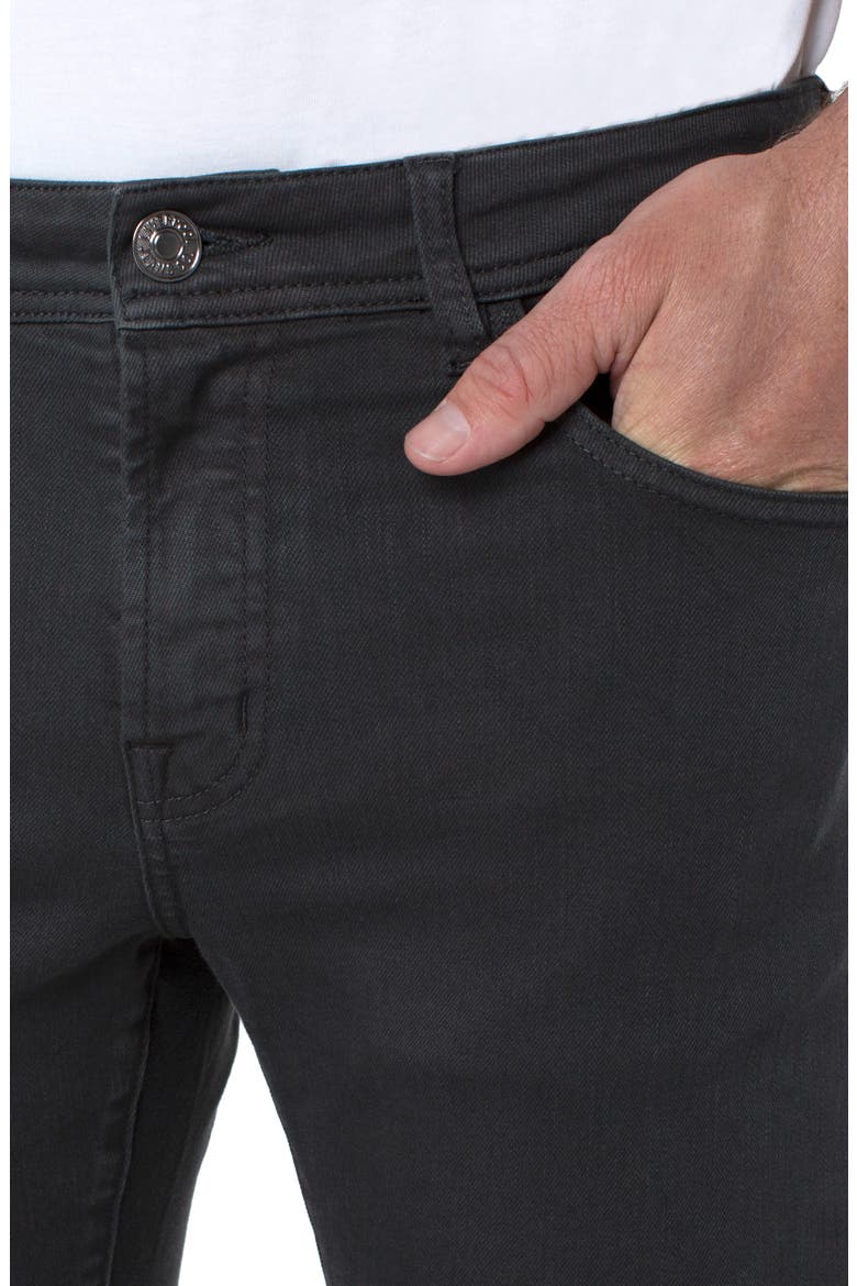 Kingston Modern Slim Straight Leg Stretch Twill Pants, Alternate, color, SHADOW