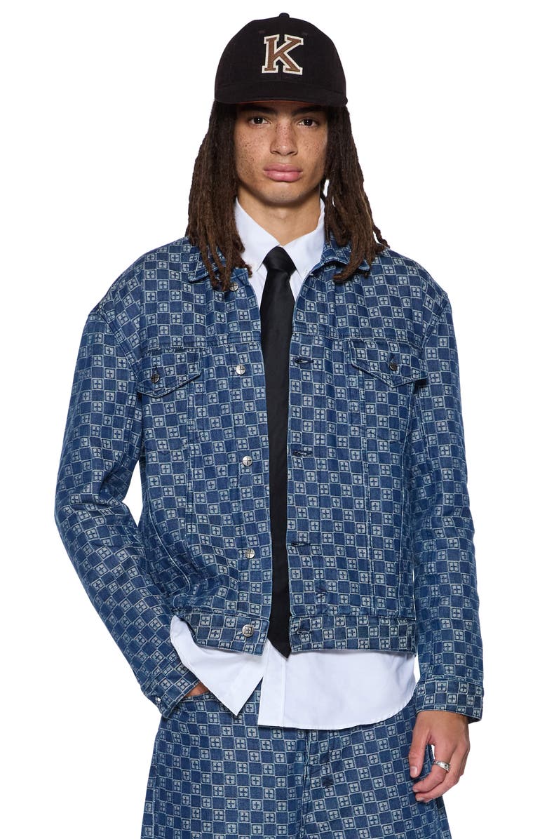 Ksubi Oh G Klassic Denim Trucker Jacket, Alternate, color, Denim