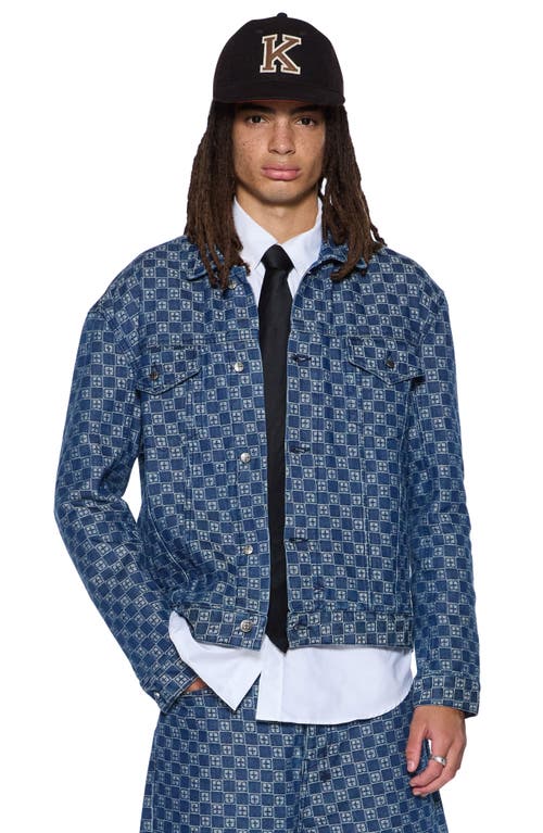 Ksubi Oh G Klassic Denim Trucker Jacket In Blue
