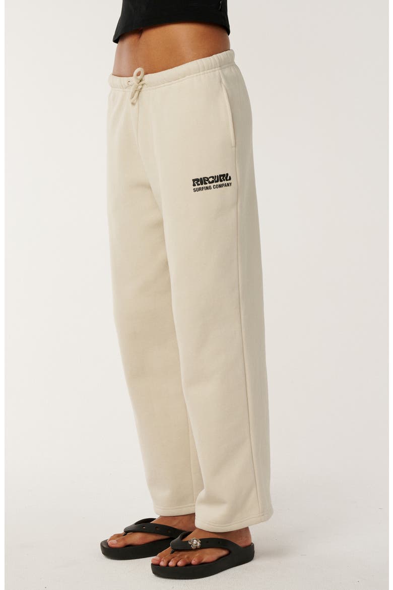 Surf Puff Wide Leg Sweatpants, Main, color, NATURAL