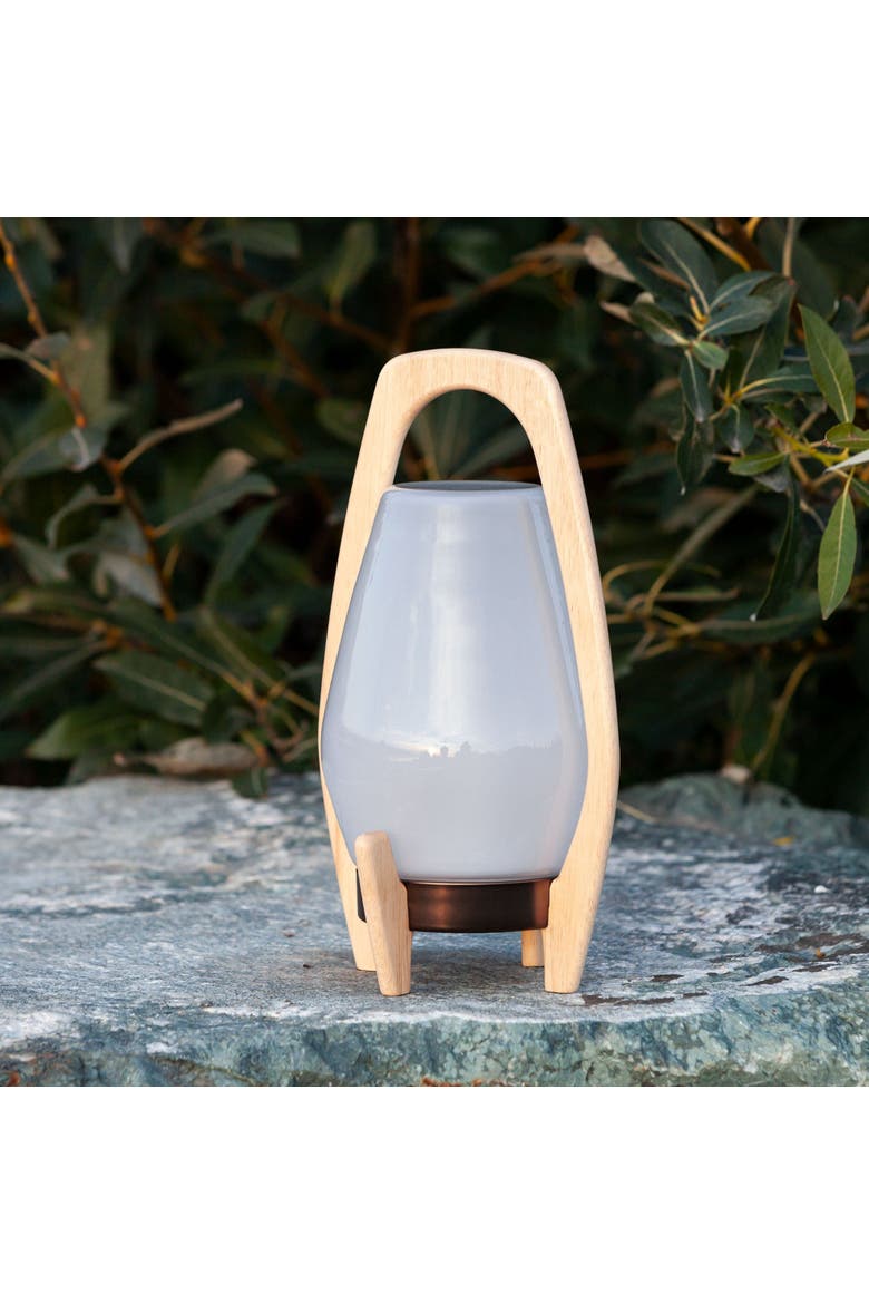 Drifter Lantern - Rechargeable Glass LED Lanterns, Alternate, color, Beige