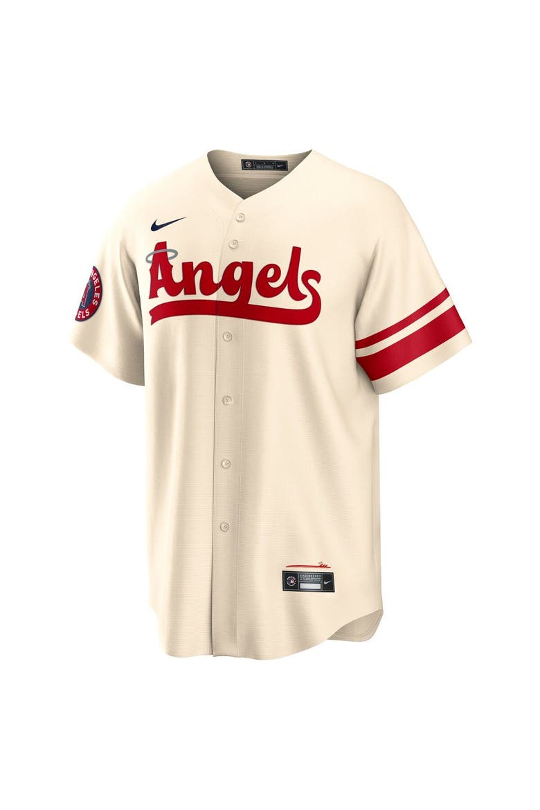Men's Nike Shohei Ohtani Cream Los Angeles Angels City Connect