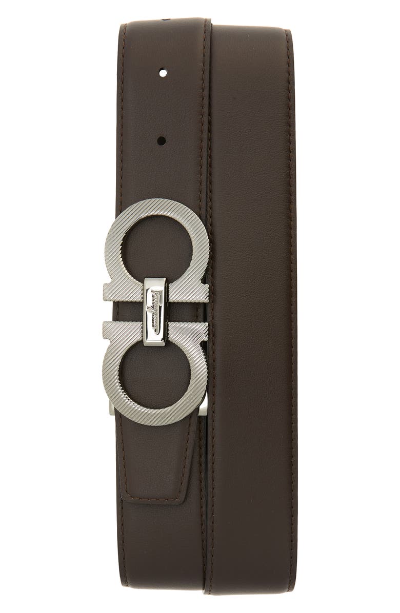 FERRAGAMO Salvatore Ferragamo Reversible Leather Belt, Alternate, color,
