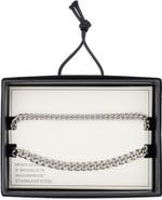 NORDSTROM RACK Men's 2-Pack Curb Link Stainless Steel Bracelets