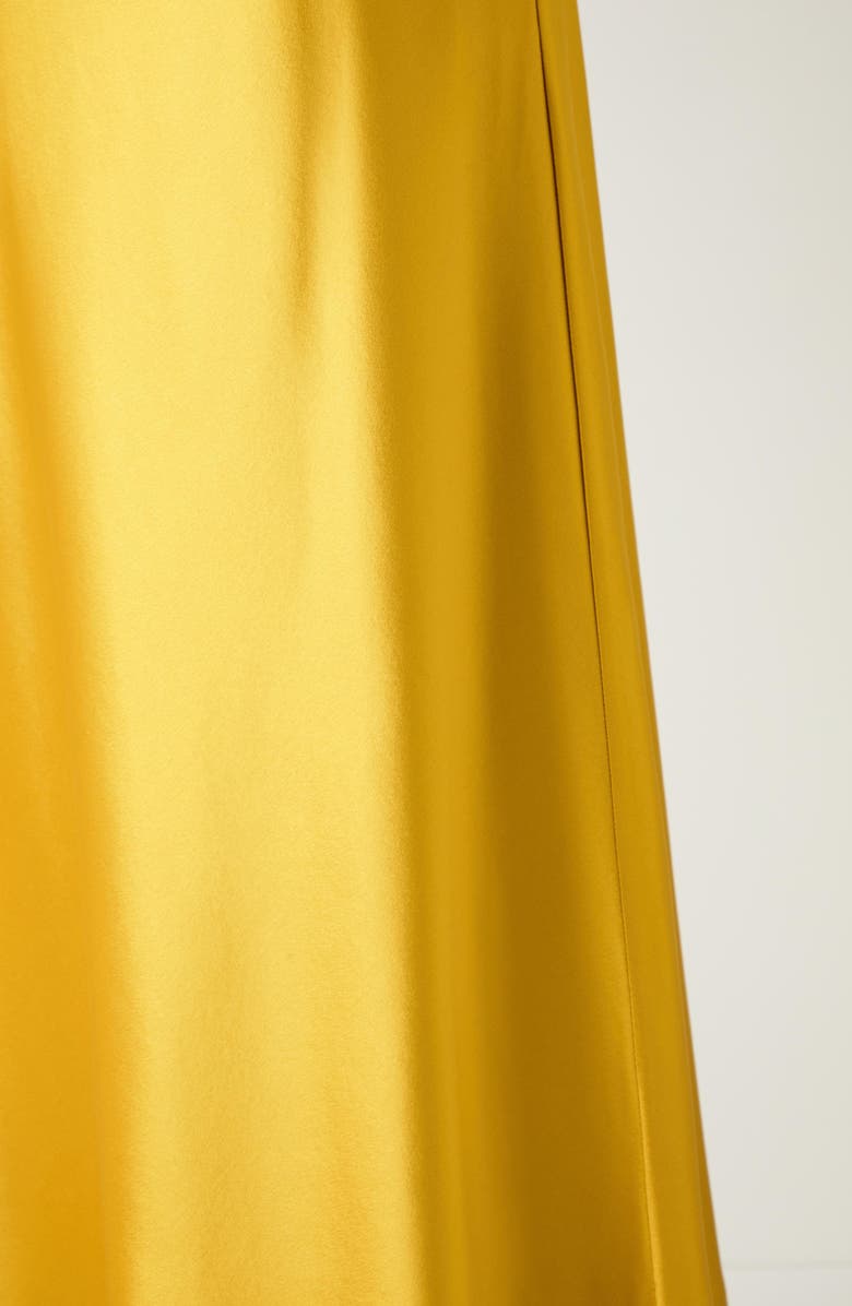 LK Bennett Zoe Satin Maxi Skirt, Alternate, color, 