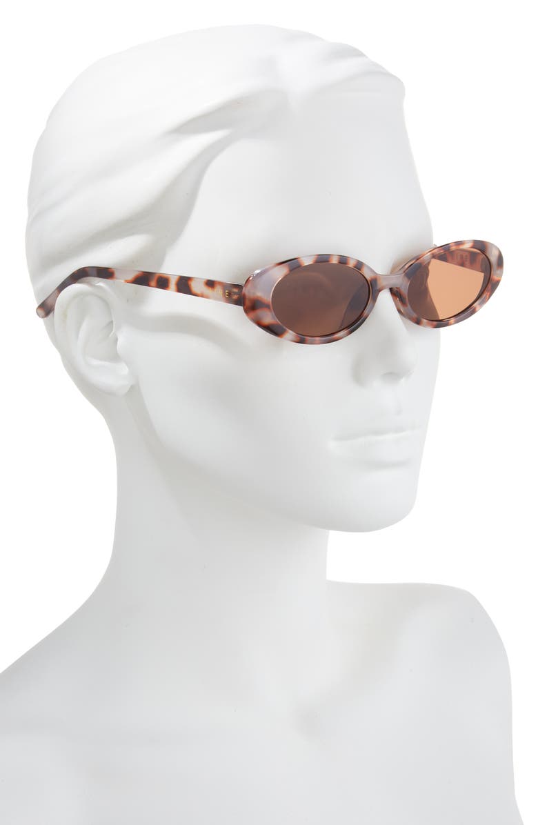 AIRE Fornax 53mm Oval Sunglasses, Alternate, color, Cookie Tort