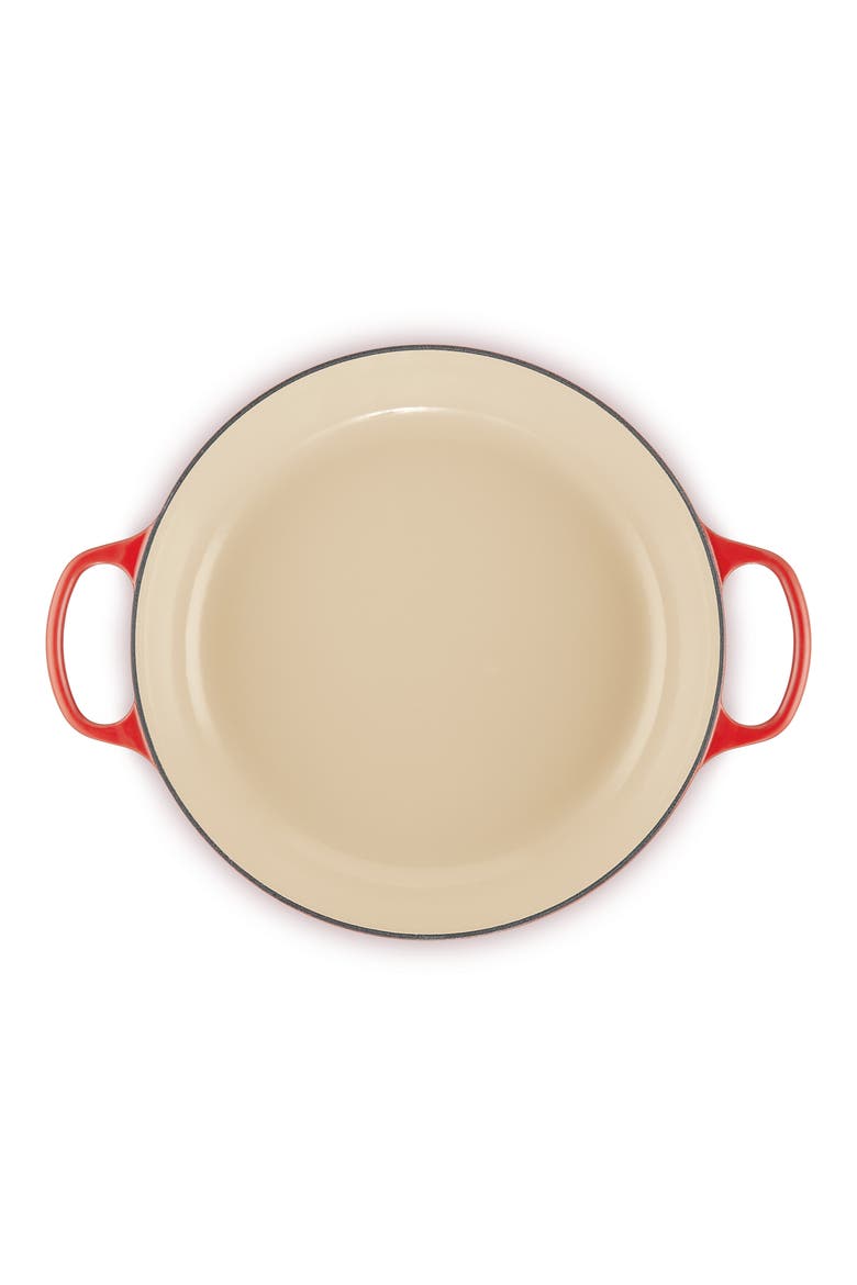 Enameled Cast Iron Dutch Oven, Alternate, color, CERISE