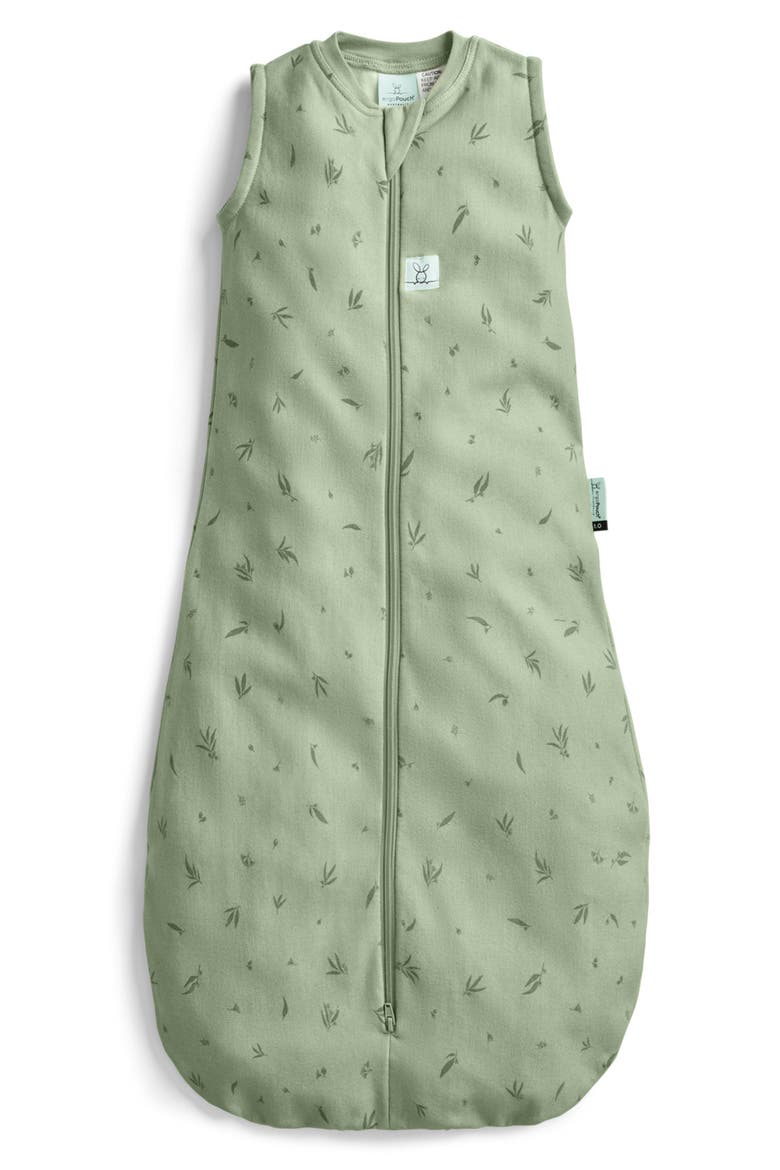 1.0 Tog Organic Wearable Blanket, Main, color, WILLOW