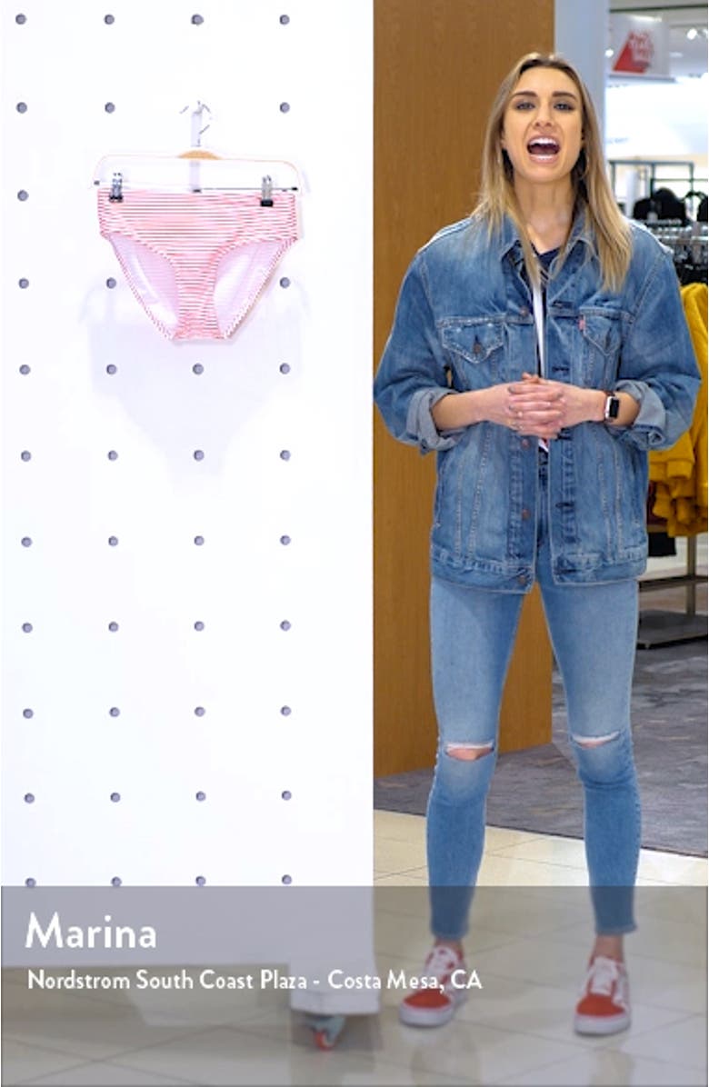 Sorrento Stripe Bikini Bottoms, sales video thumbnail