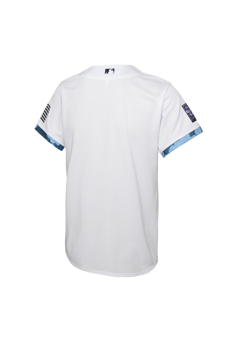 Youth Nike White Colorado Rockies 2021 MLB All-Star Game Jersey, Alternate, color, White