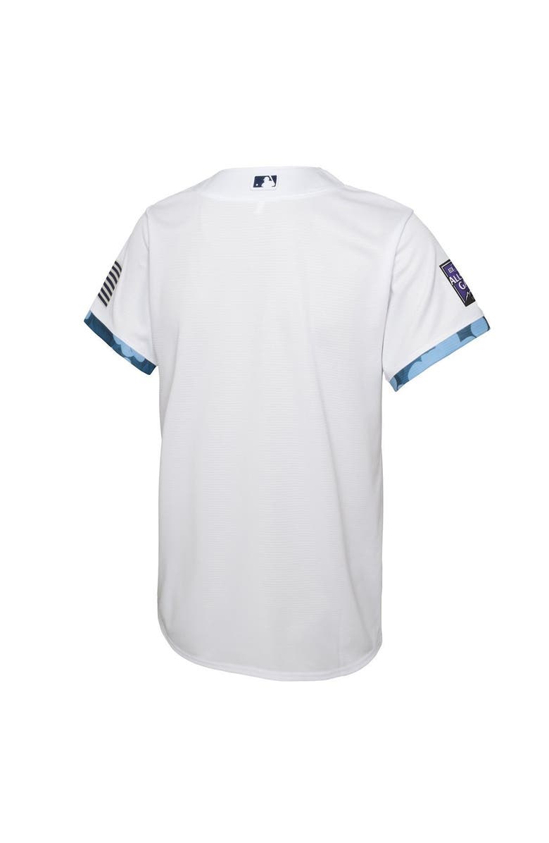 Nike Youth Nike White Colorado Rockies 2021 MLB All-Star Game Jersey, Alternate, color, 