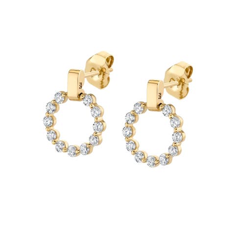 Cloud Mini Single Drop Earrings