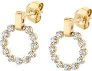 Michael M Cloud Mini Single Drop Earrings