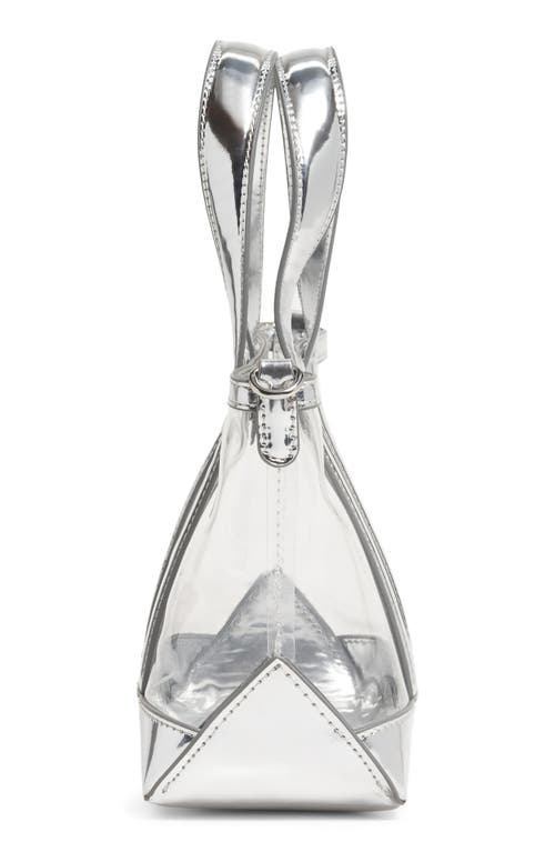 Stoney Clover Lane Mini Clear Tote In Silver