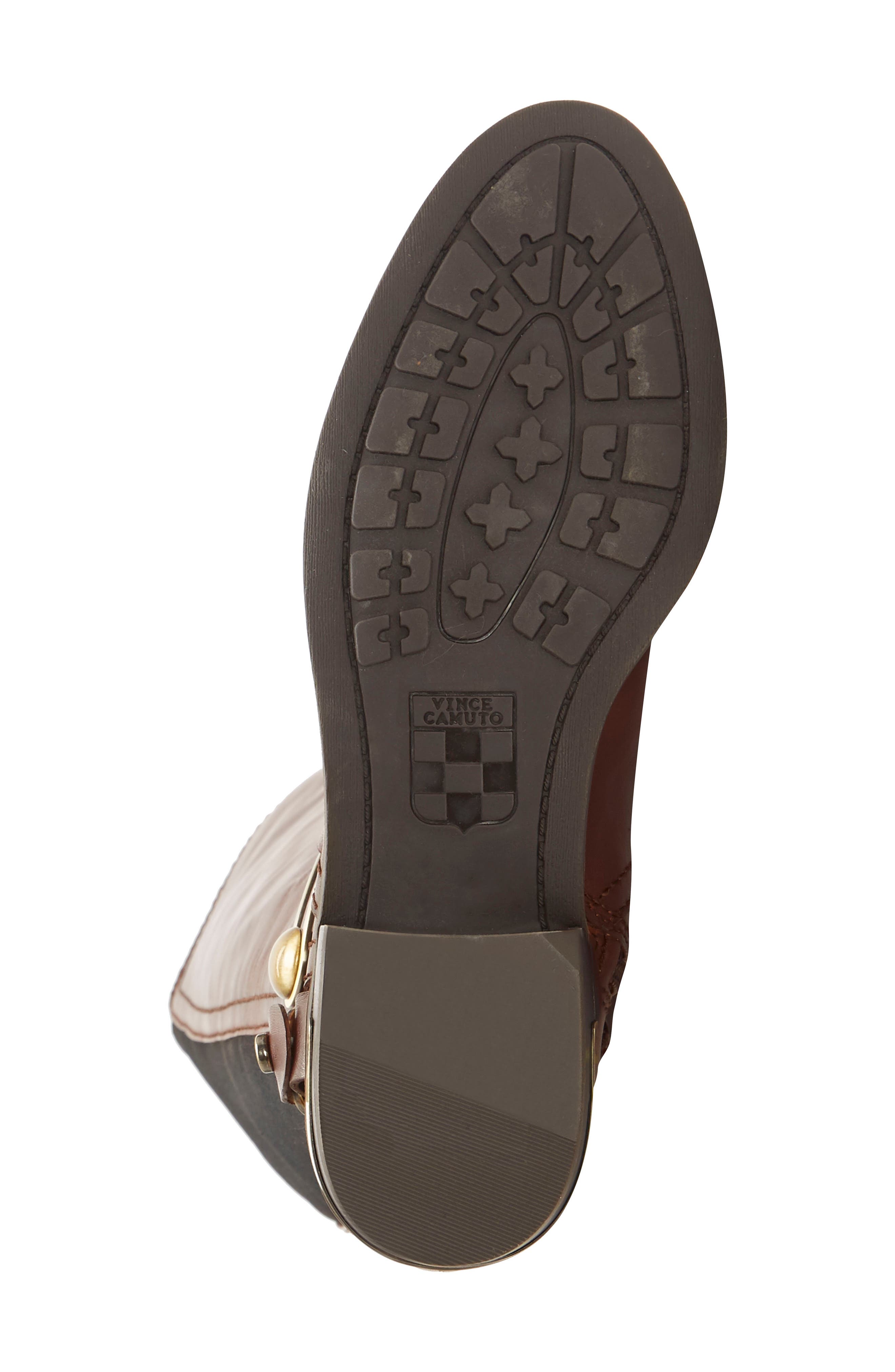 Pearley Knee High Riding Boot, Alternate, color, BROWN MOSS LEATHER