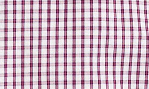 Billy Reid Hutcheson Standard Fit Check Cotton Button-up Shirt In White/multi