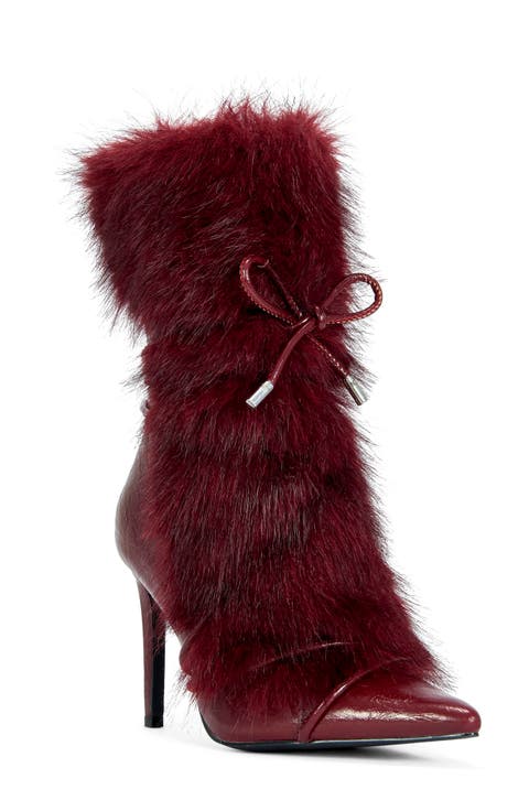 Mahtama Faux Fur Bootie