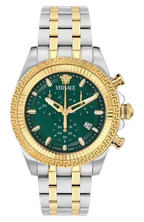 Fornax Chronograph Bracelet Watch, 43mm