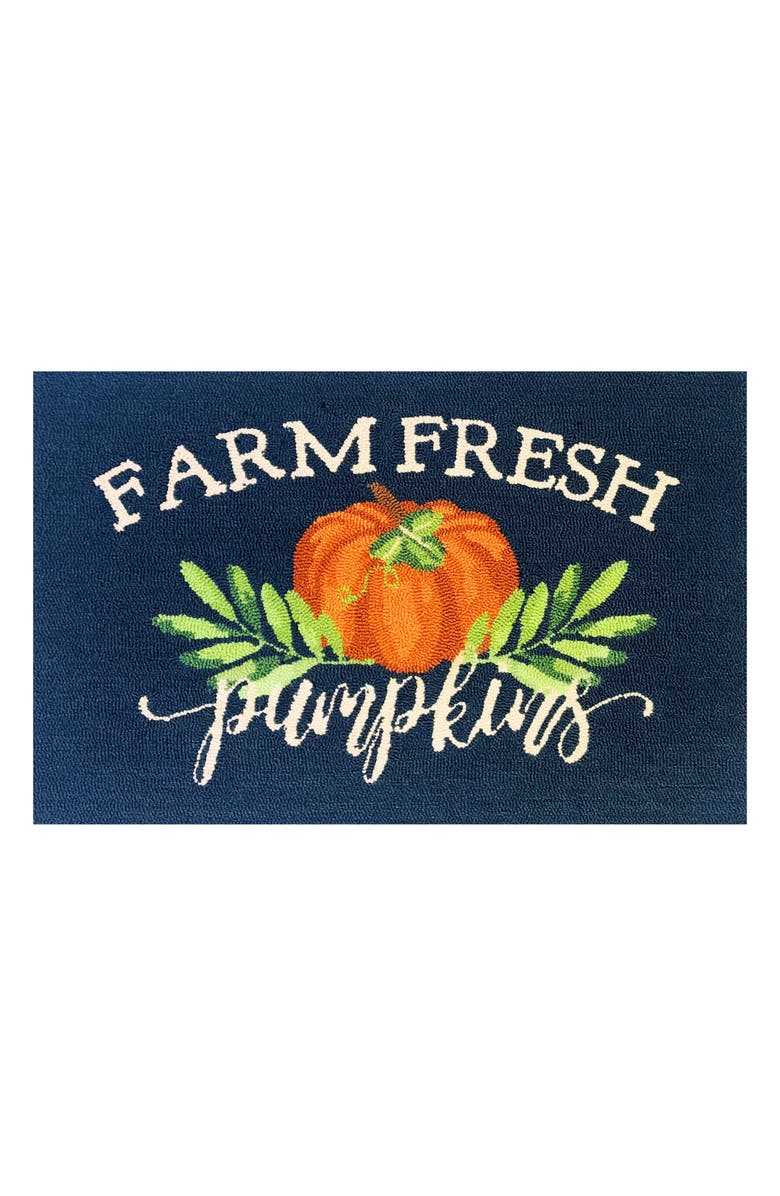 R16 HOME Farm Fresh Pumpkins Rug, Main, color, 