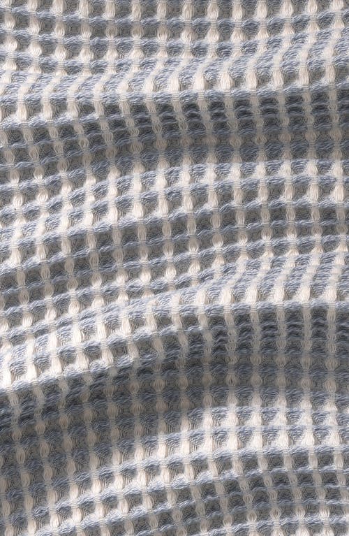 Dkny Pure Yarn Dyed Waffle Cotton Bath And Hand Towel 4-piece Set In Gray