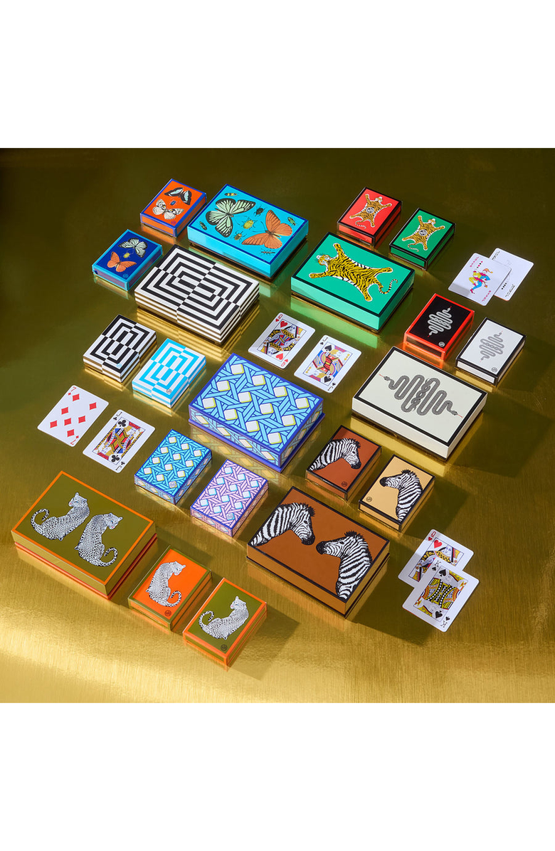 Jonathan Adler Basketweave Lacquer Playing Card Set, Alternate, color,