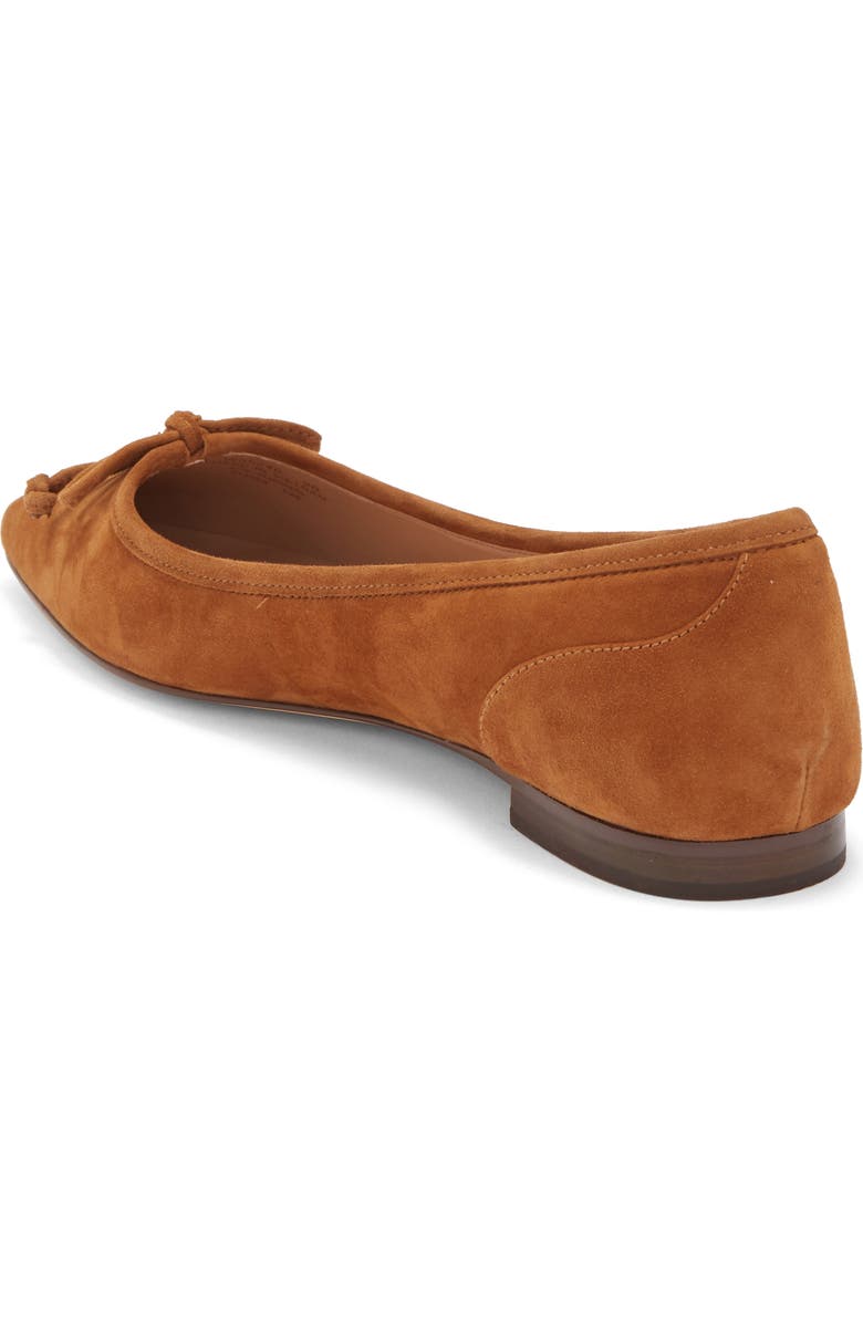 Cole Haan Paget Ballet Flat, Alternate, color, Tobacco Suede