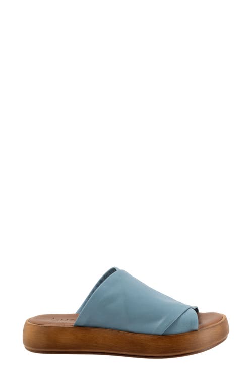 Bueno Jaxon Slide Sandal In Denim