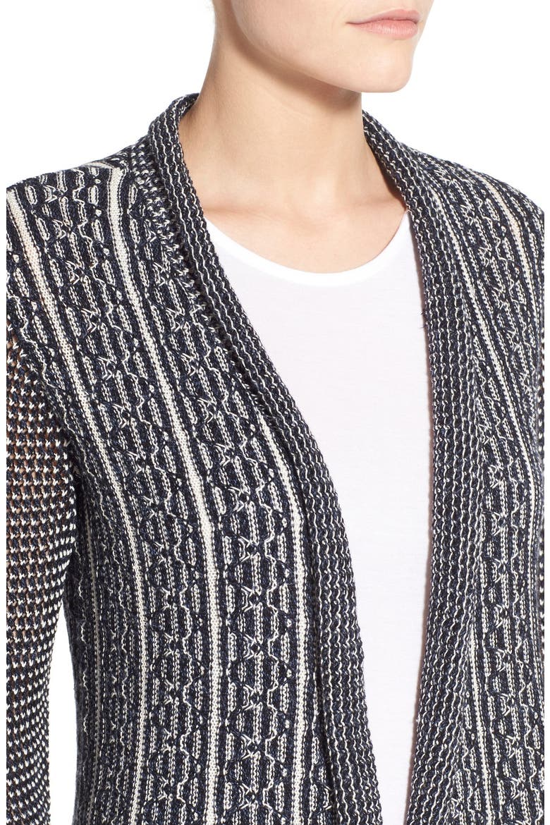 'Trumpet' Long Cardigan, Alternate, color, MULTI