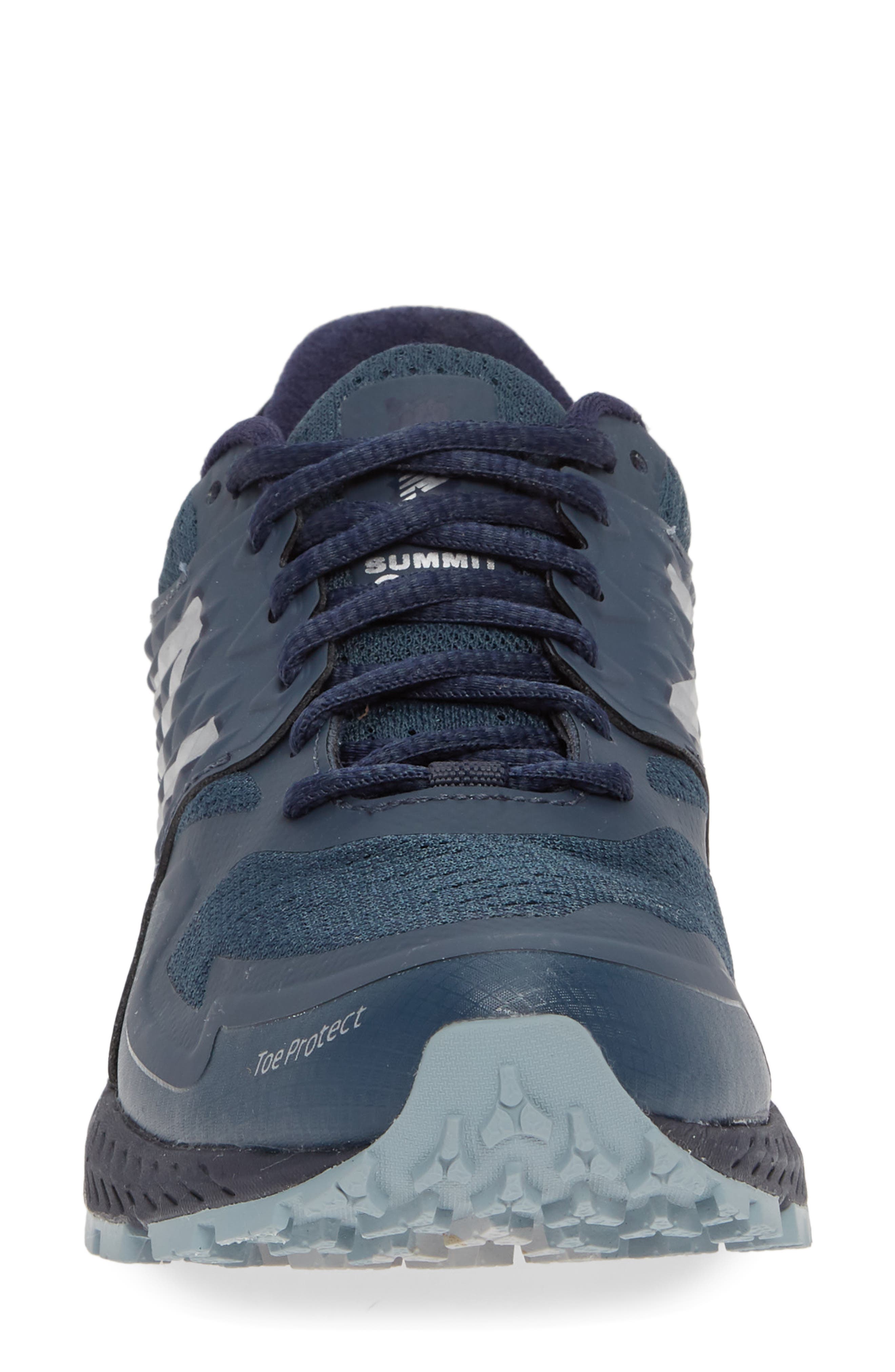 New Balance Summit Q.O.M. Gore-Tex<sup>®</sup> Waterproof Trail Running Shoe, Alternate, color, 