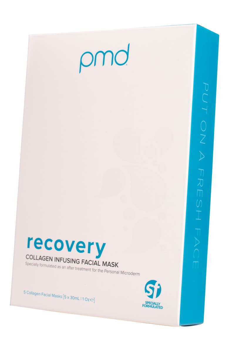 PMD Recovery Collagen Infusing Facial Mask, Alternate, color, 