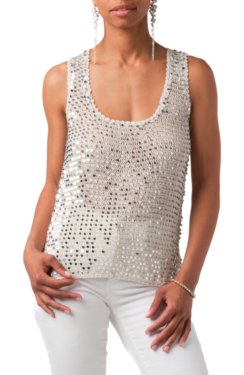 Calypso St. Barth Lucia Top, Alternate, color, White