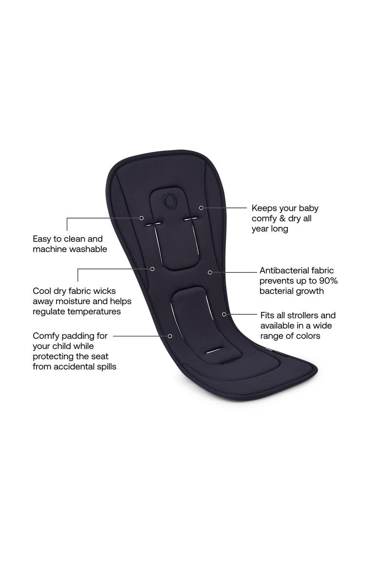 Dual Comfort Seat Liner, Alternate, color, MIDNIGHT BLACK