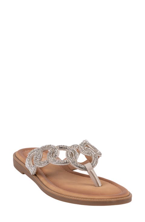 Vania Embellished Flip Flop (Women)