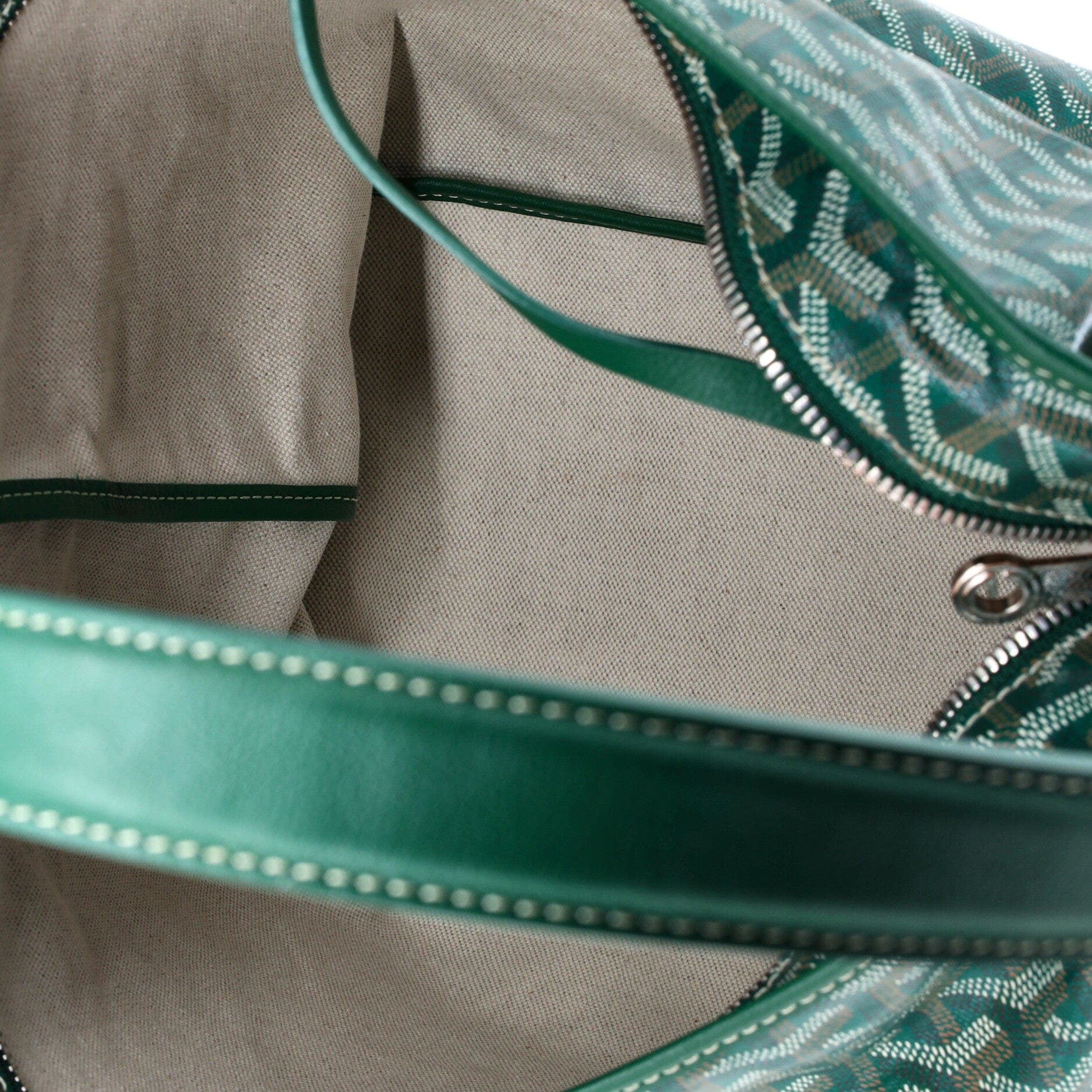 Boheme Hobo Coated Canvas, Alternate, color, Green