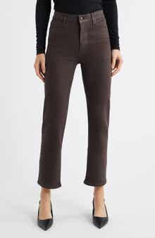 FRAME Le Sleek High Waist Ankle Straight Leg Jeans