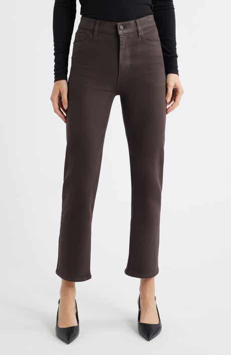 FRAME Le Sleek High Waist Ankle Straight Leg Jeans