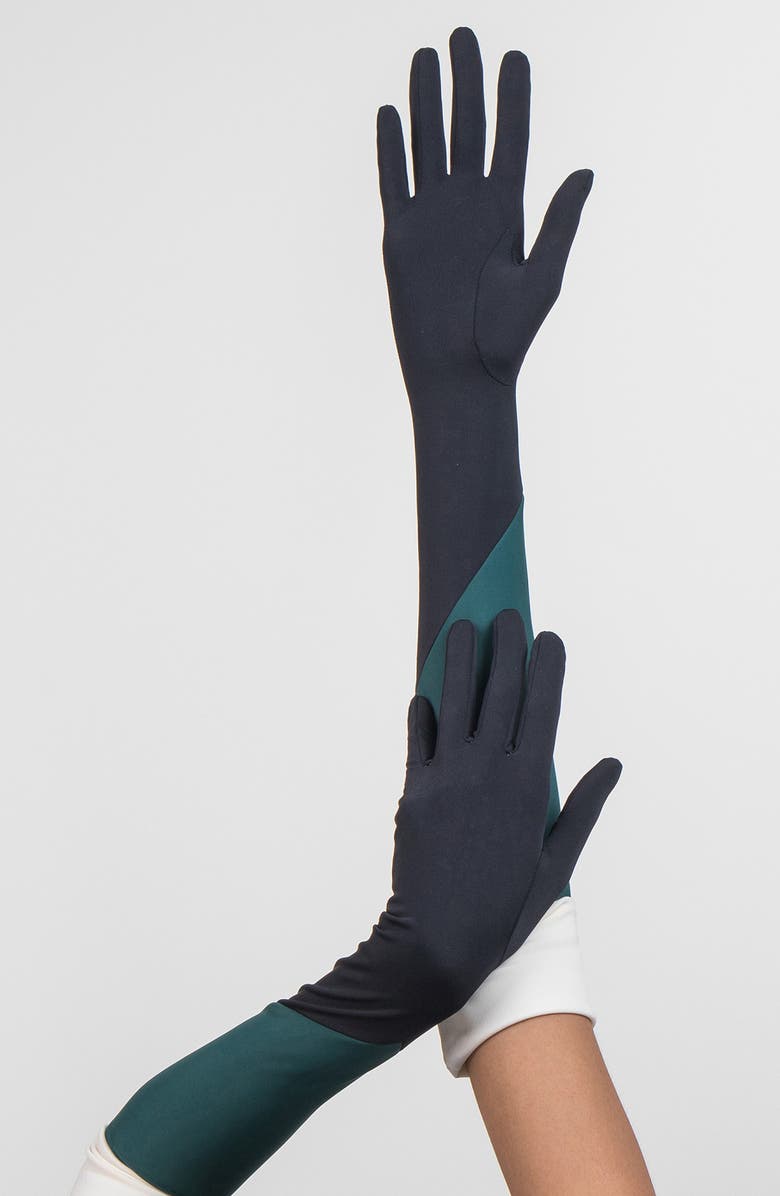 Seymoure Colorblock Opera Gloves, Alternate, color, 