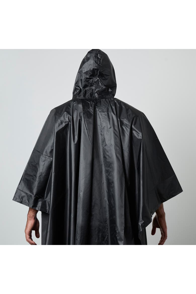Waterproof Rain Travel Gear, Lightweight & Packable, Alternate, color, Black