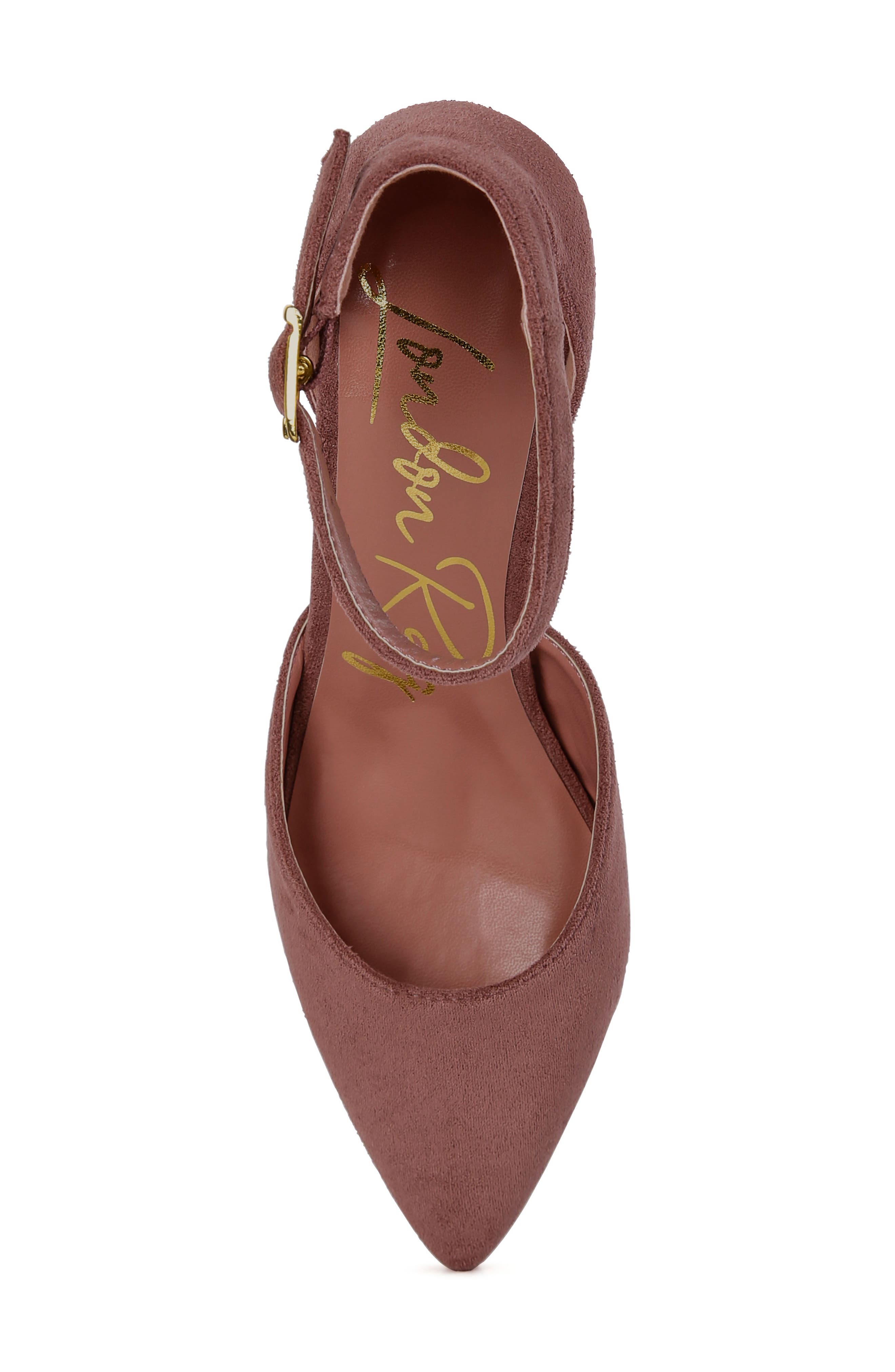 LONDON RAG Rory Pointed Toe Pump, Alternate, color, Blush