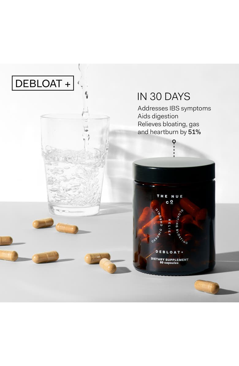 The Nue Co Debloat+ Dietary Supplement, Alternate, color,