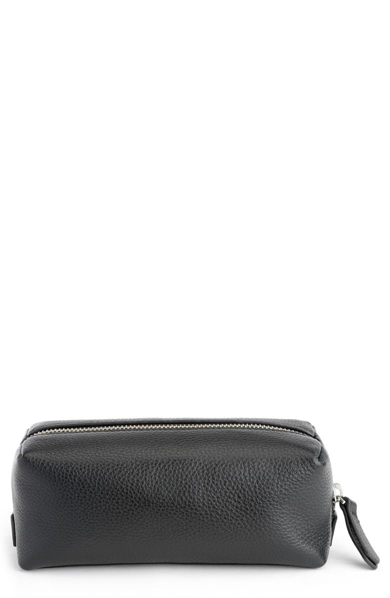 ROYCE New York Minimalist Leather Utility Bag, Main, color,