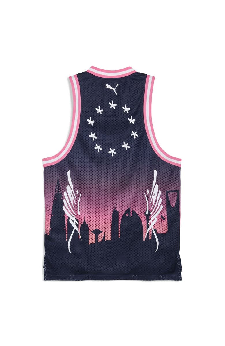 PUMA Men's Puma Navy Al Hilal 2025 FIFA Club World Cup dryCELL Basketball Jersey, Alternate, color, Navy