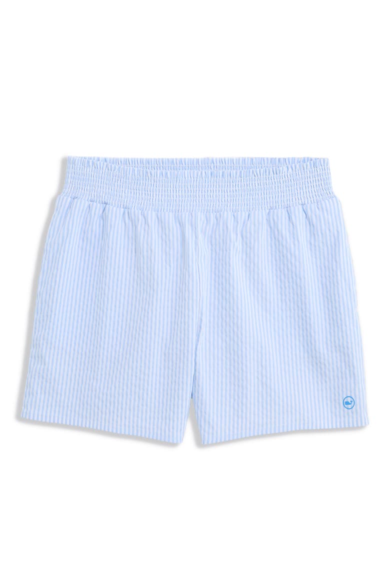 Kids' Harbor Seersucker Shorts, Main, color, SEERSUCKER-JAKE BLUE