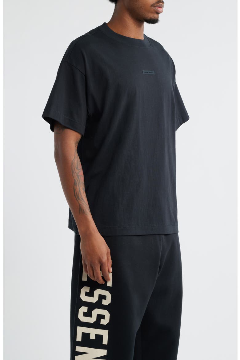 Vintage Fit Logo T-Shirt, Alternate, color, JET BLACK